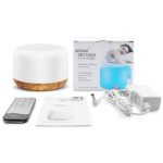 a muji ultrasonic aroma diffuser and accessories