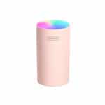 a pink color mini air cooler humidifier